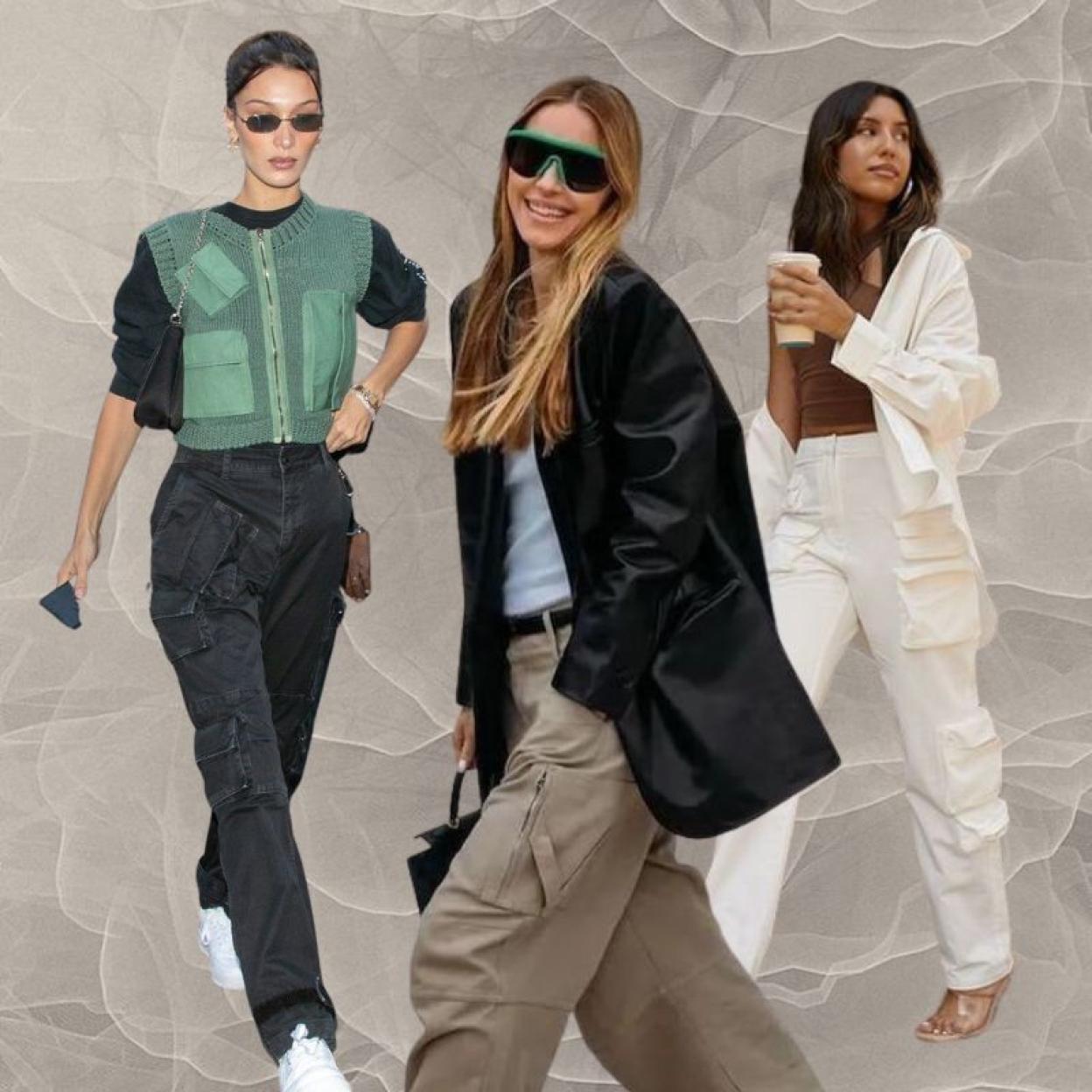 Estos son los pantalones cargo favoritos de la temporada.