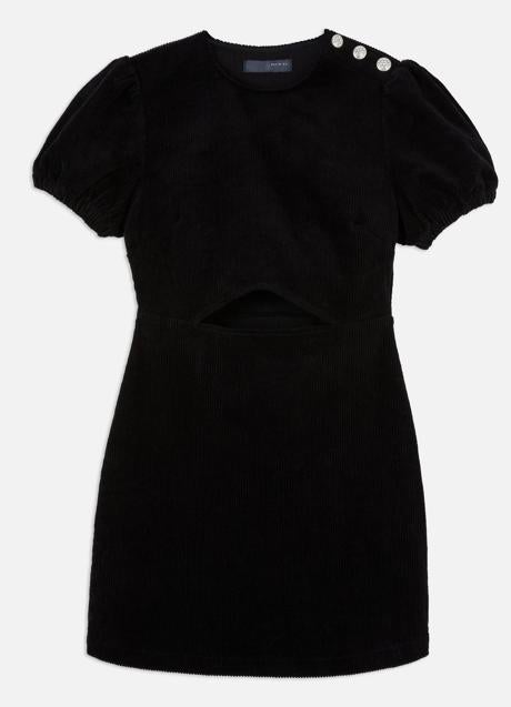 Imagen - Vestido negro con botones de Primark (22 euros)