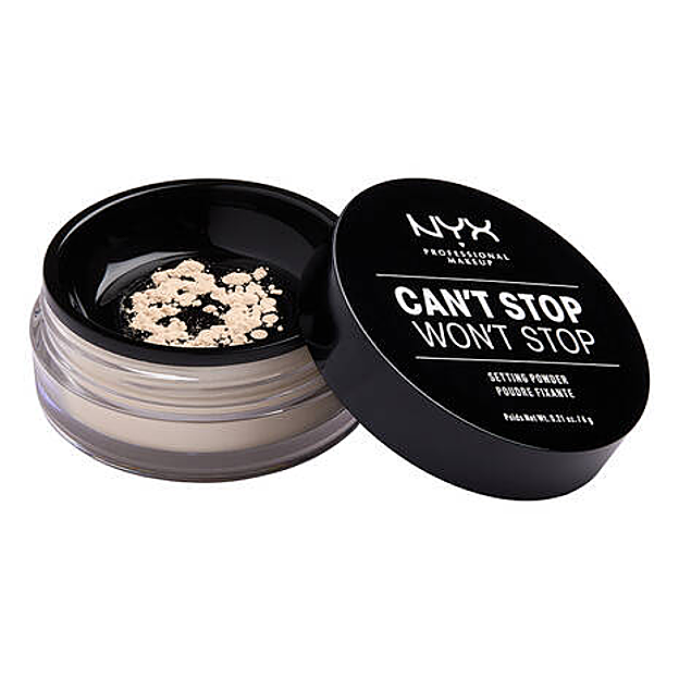 Can't Stop Won't Stop Setting Powder, los polvos fijadores de NYX (14,50 euros).
