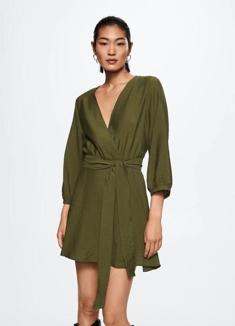 Imagen - Vestido color caqui de Mango (25,99 euros)