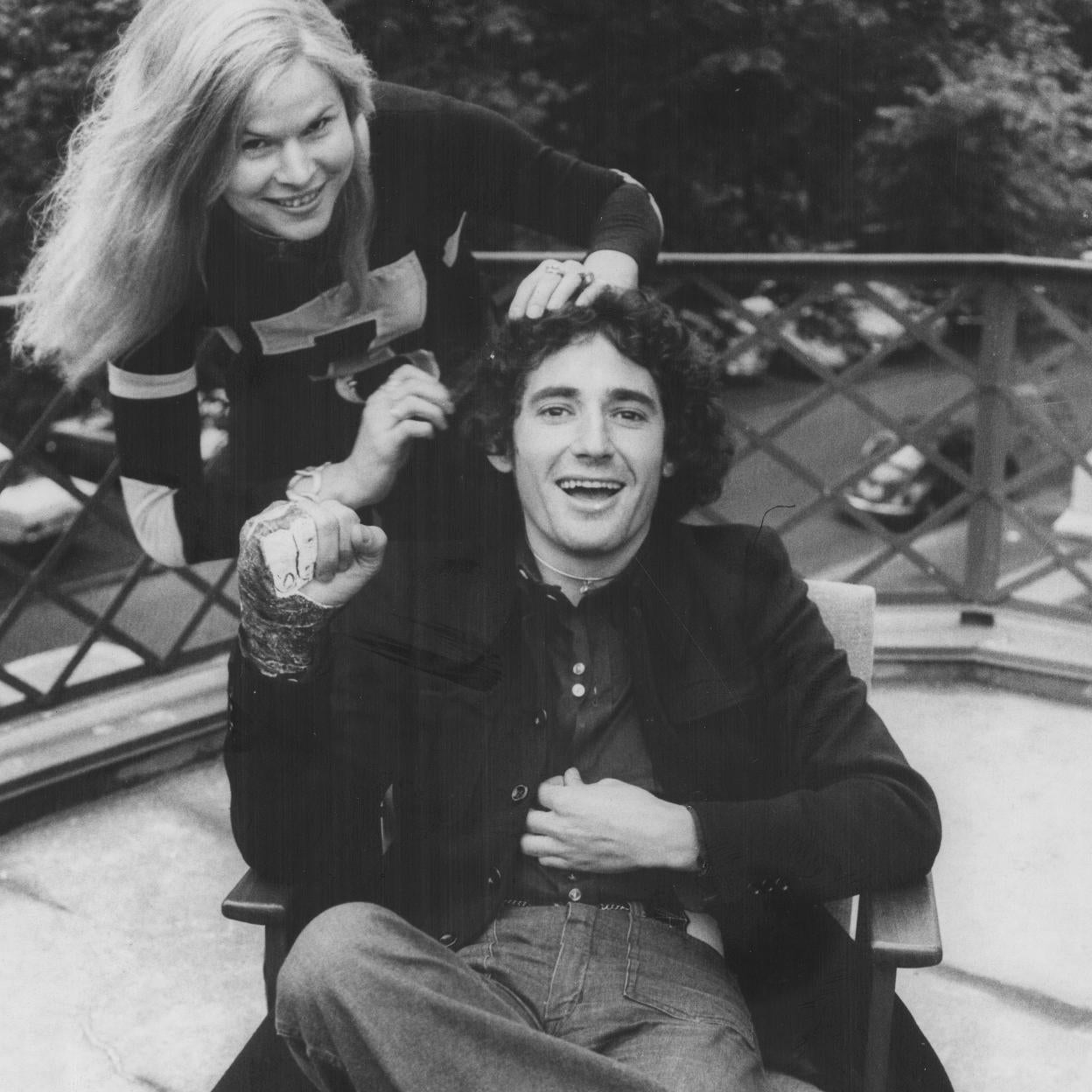 Miguel Ríos, en una imagen de 1971. El cantante de Granada siempre ha sido muy hermético con su vida privada.