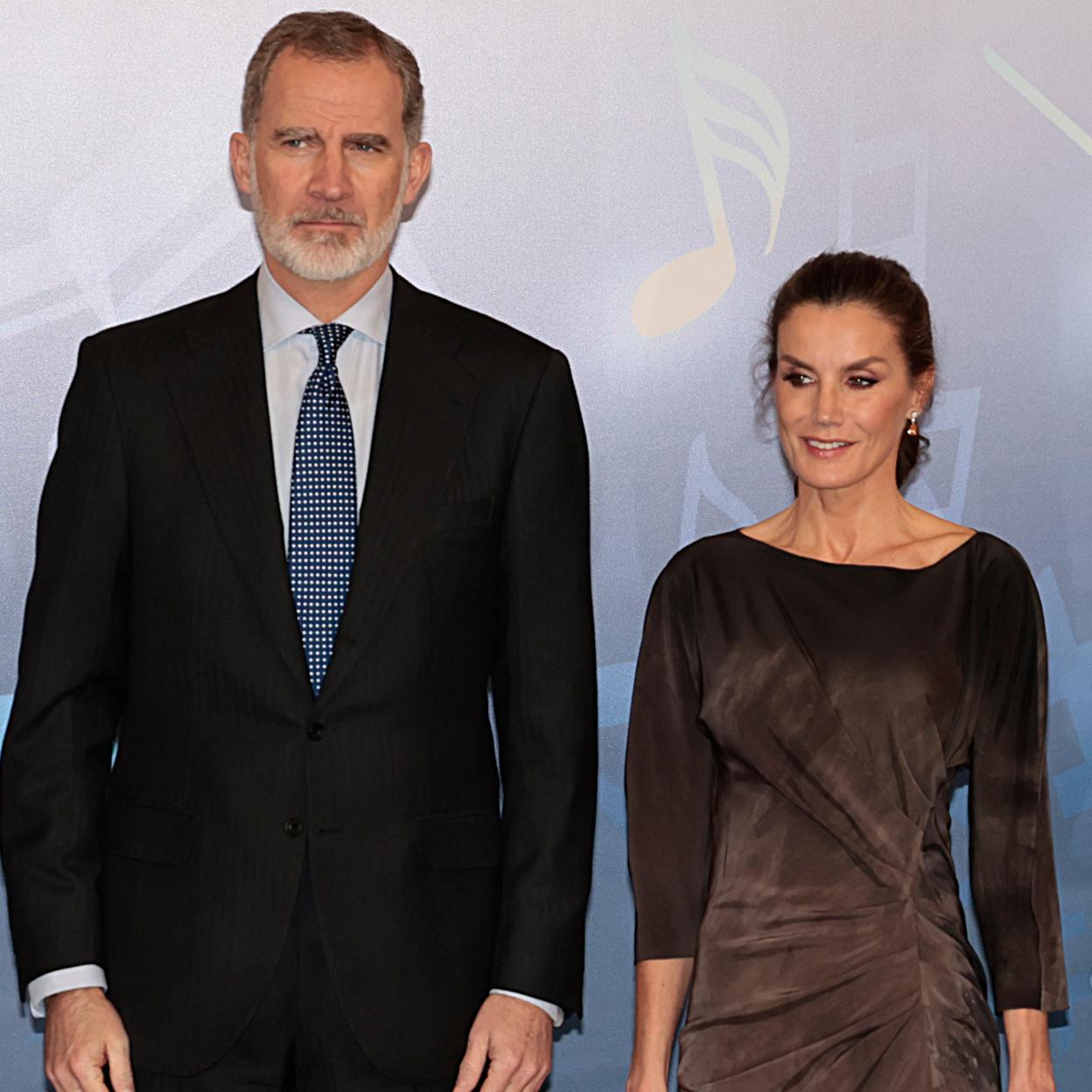 La reina Letizia en el concierto homenaje a las víctimas del terrorismo.