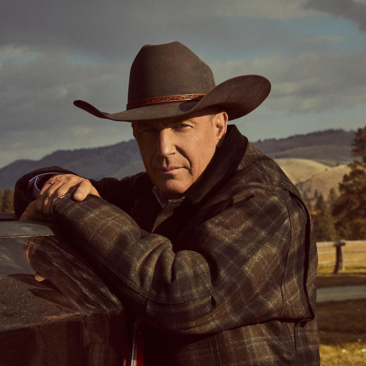 Kevin Costner, protagonista de la serie más vista en la televisión convencional, Yellowstone.