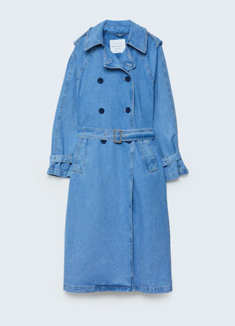 Imagen - El trench denim de Stradivarius.