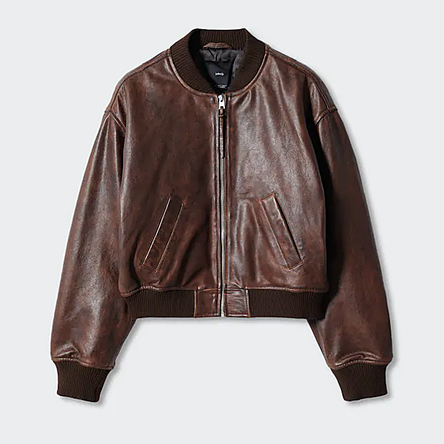 La chaqueta de Mango.