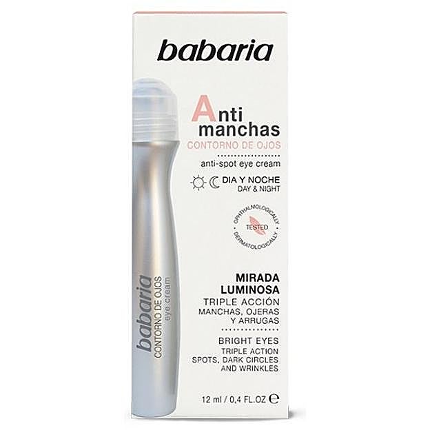 Contorno de Ojos Antimanchas de Babaria.