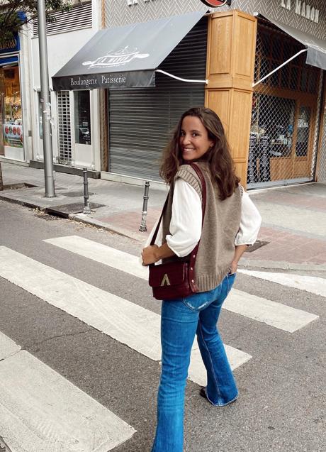 Imagen - Marta Pombo con vaqueros campana/@mpombor