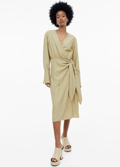 Imagen - Vestido cruzado de H&M (29,99 euros)