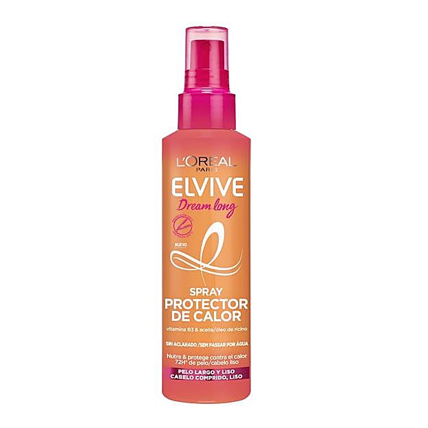 Spray protector de calor Dream Long de L'Oréal Paris.