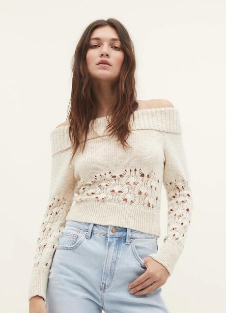 Imagen - Jersey calado de Stradivarius (25,99 euros)