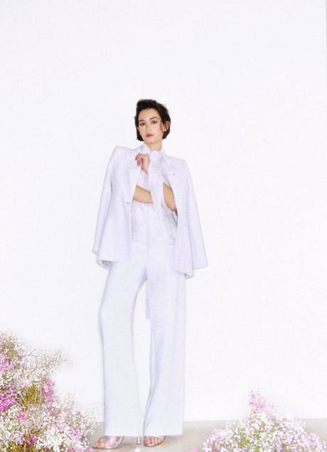 Imagen - Traje de invitada color lila con blusa de TFP