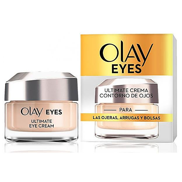 Crema para el contorno de ojos Eyes Ultimate Eye Cream de Olay.