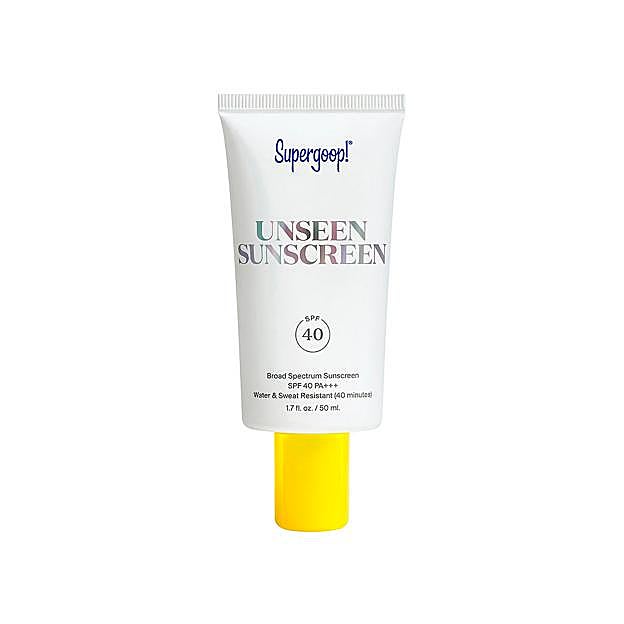 Crema solar Supergoop! Unseen Sunscreen SPF 40.