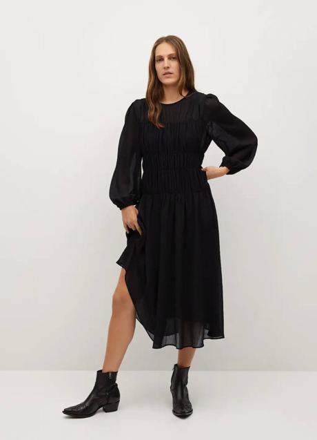 Imagen - Vestido midi vaporoso