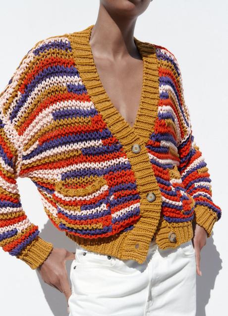 Imagen - Chaqueta de punto de Zara (39,99 euros)