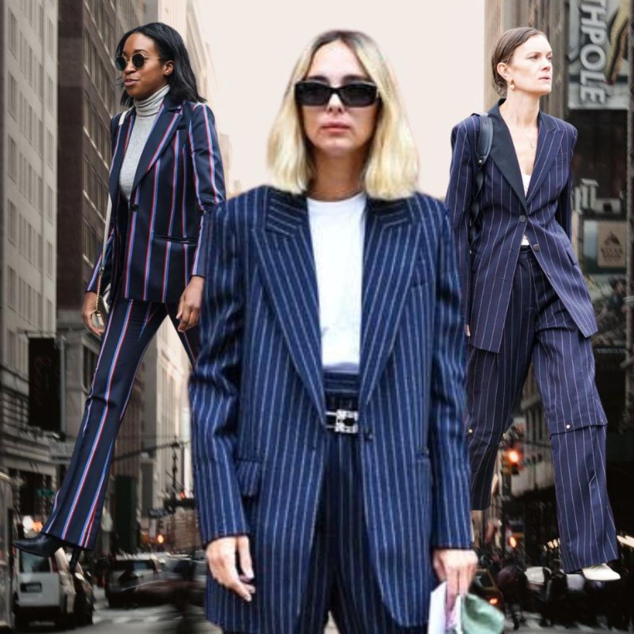 Estas son las americanas de raya diplomática que las danesas llevan a todas horas. 