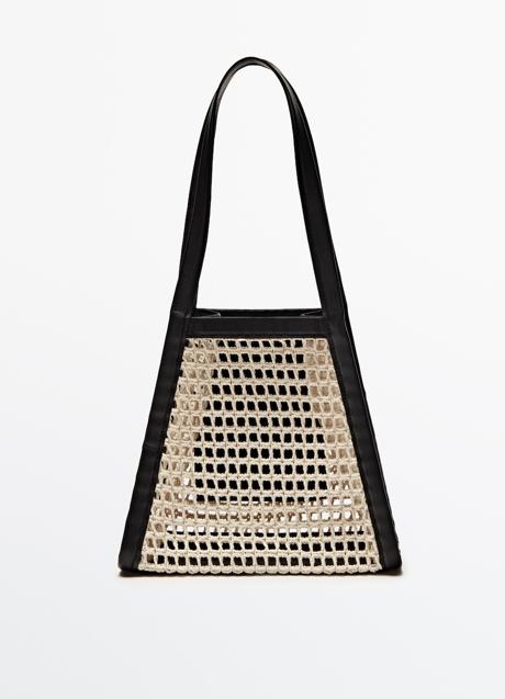 Imagen - Bolso trenzado de Massimo Dutti (129 euros)