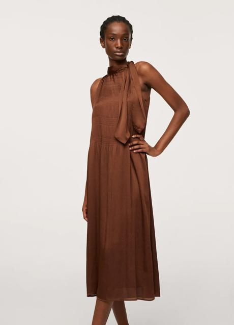 Imagen - Vestido satinado de Mango, 27,99€.