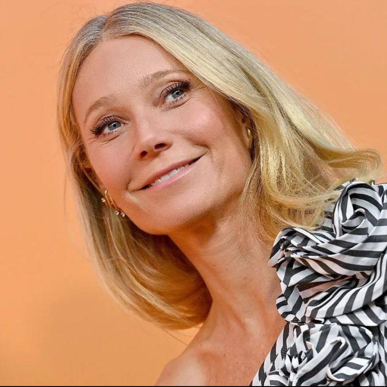 Gwyneth Paltrow con piel efecto buena cara