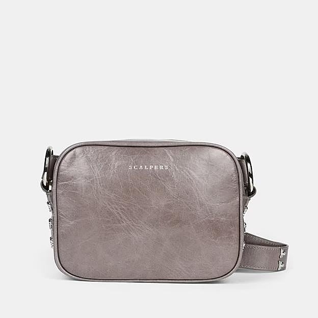 Bolso gris bandolera de Scalpers.