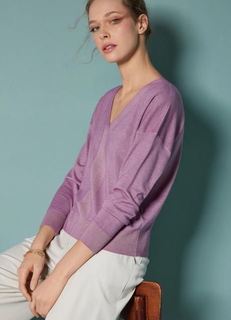 Imagen - Jersey de punto fino de Falconeri. Foto: Falconeri.