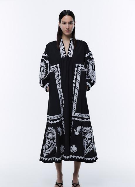 Imagen - Vestido con bordados de Sfera (79,99 euros)