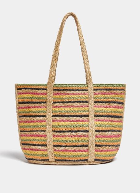 Imagen - Bolso de yute de Pull & Bear (25,99 euros)