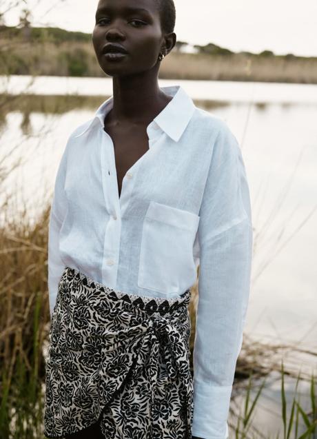 Imagen - Falda estampada de Zara (29,99 euros)