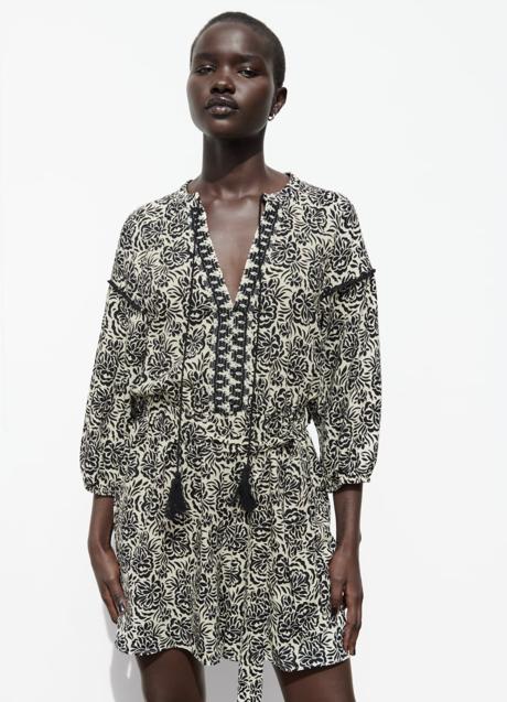 Imagen - Vestido estampado de Zara (35,99 euros)