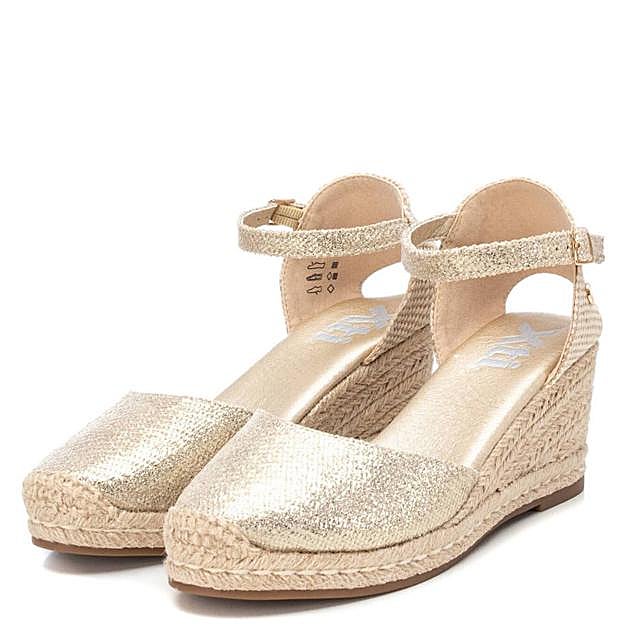 Alpargatas metalizadas