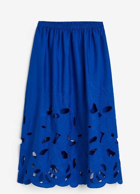 Imagen - Falda azul de H&M (34,99 euros)