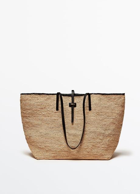 Imagen - Bolso de rafia de Massimo Dutti (149 euros)