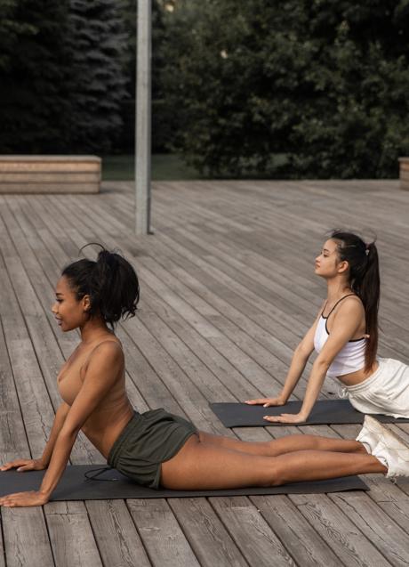 Imagen - Mujeres hciendo Pilates/PEXELS