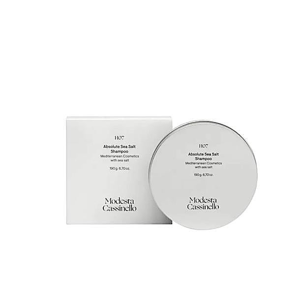Champú con sal marina de Modesta Cassinello (29,95 euros).