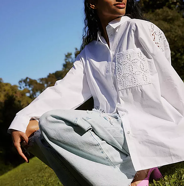 La camisa blanca de Primark.