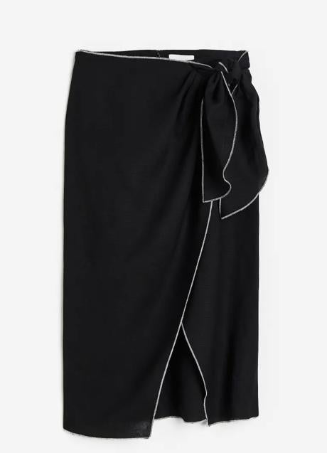 Imagen - Falda cruzada de H&M (29,99 euros)