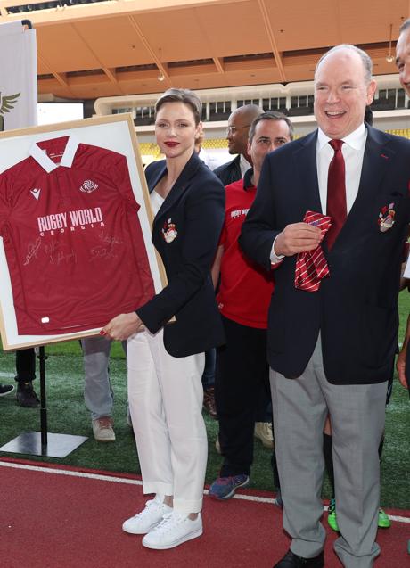 Imagen - Charlene de Mónaco con look sporty. Foto: Gtres.