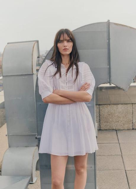 Imagen - Vestido blanco de Mango (45,99 euros)