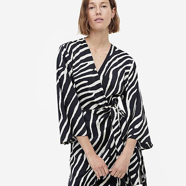 Imagen principal - Vestidos con estampado y negro de H&M