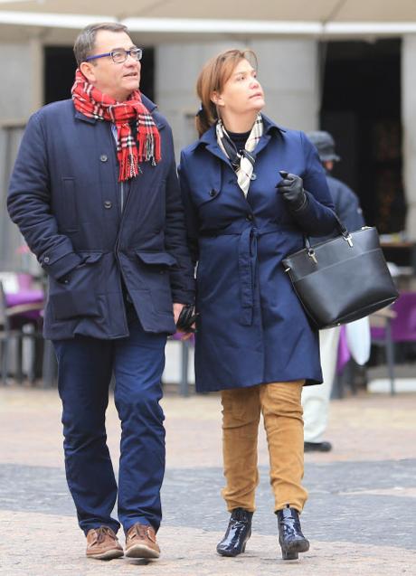 Imagen - Ingrid Sartiau por las calles de Madrid en una visita en 2015.