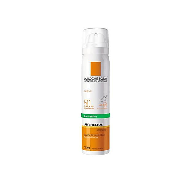 Protector solar Anthelios Bruma Facial SPF50 de La Roche Posay (13,55 euros).