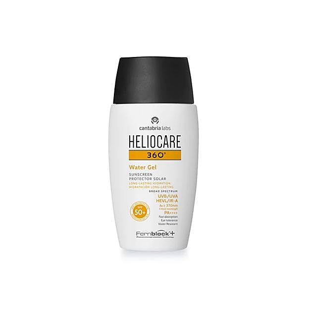 Protector solar Heliocare 360 Water Gel SPF50+ de Heliocare (27,95 euros).