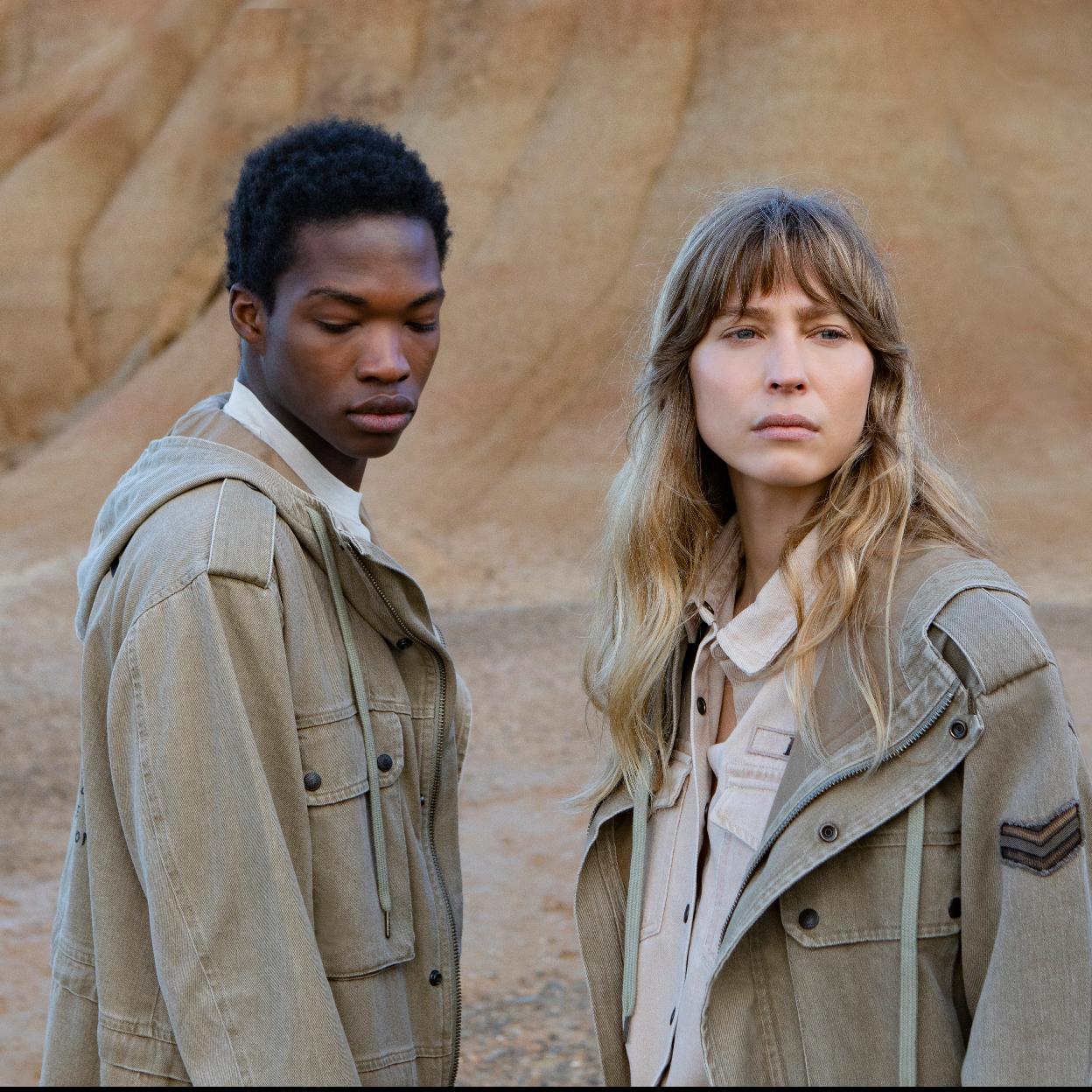 Imagen de la campaña más sostenible de IKKS.