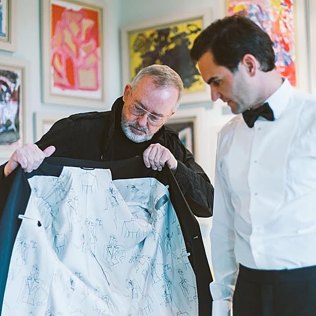 La chaqueta de Federer cuenta con detalles muy especiales