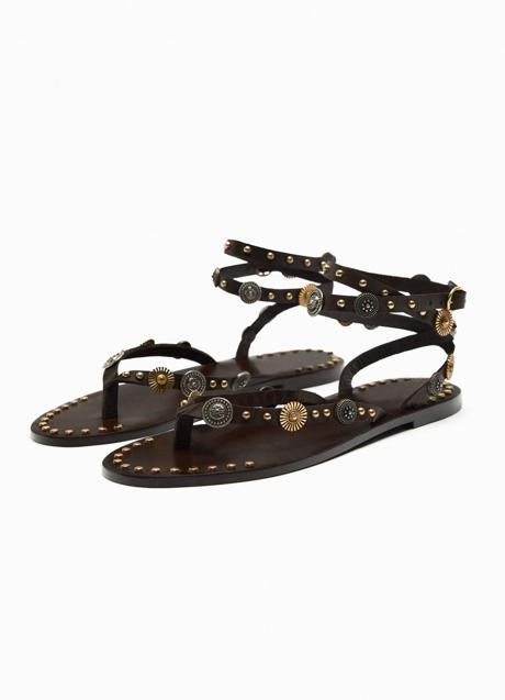 Imagen - Sandalias planas de Zara (49,99 euros)
