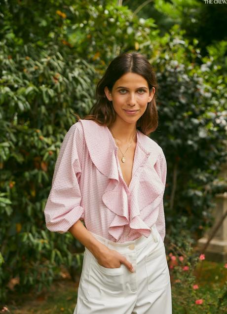 Imagen - Blusa con volantes con estampado vichy de Magnolya. Foto: Magnolya.