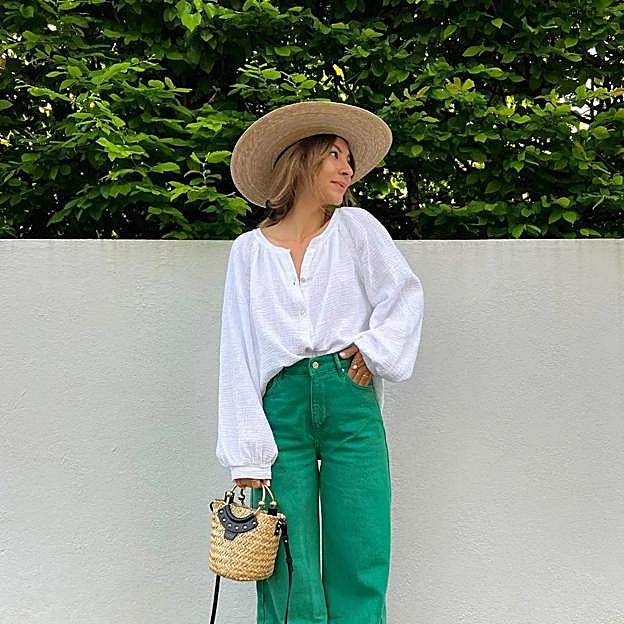 Los vaqueros slouchy más vendidos de Mango estarán en todas las calles de España esta primavera