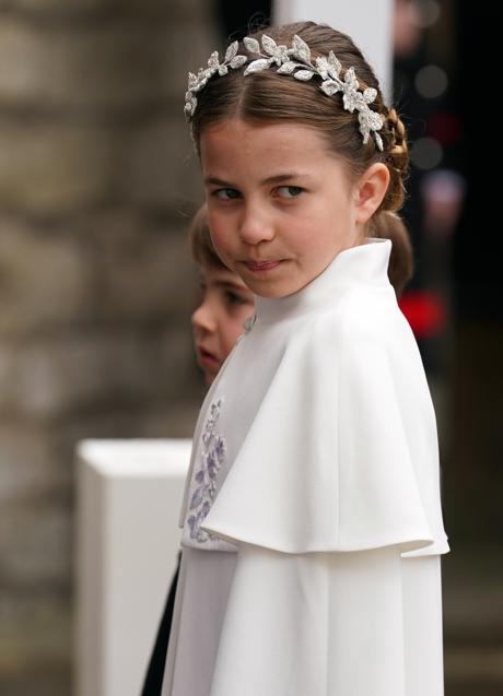 Imagen - La princesa Charlotte en la coronación de Carlos III. Fuente: Gtres