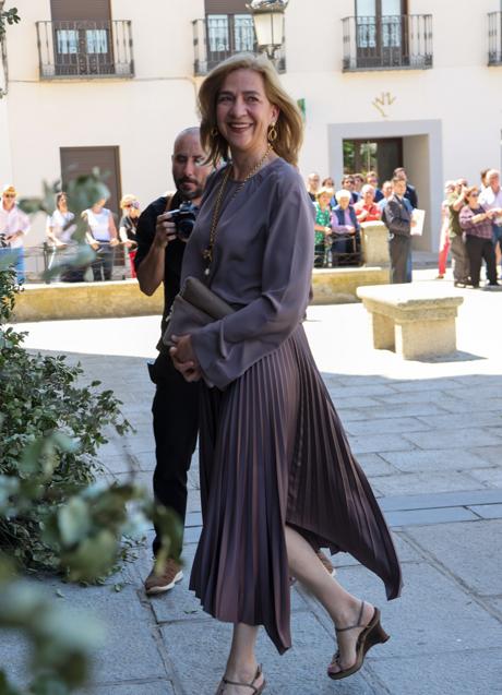 Imagen - La Infanta Cristina en una boda de unos amigos. Fuente: Gtres. 