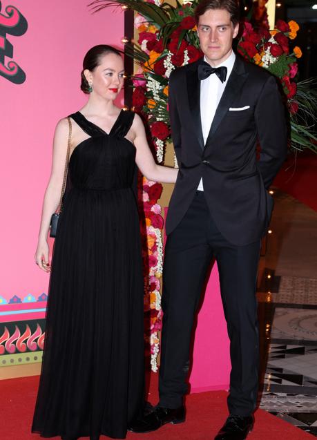 Imagen - Alexandra de Hannover y su novio, en el Baile de la Rosa.